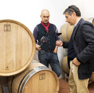 Cantina Podere Fedespina: Francesco Petacco e Antonio Farina