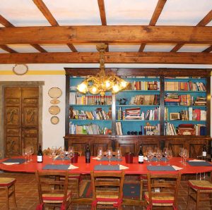 Podere Fedespina: sala degustazioni